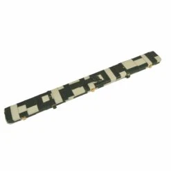 Peradon Peradon Green Cream Patchwork Leather Cue Case For 3/4 Jointed Cues