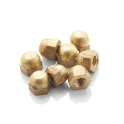 Peradon Dome Nuts Brass M5 Thread