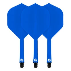 Shot Shot Flight Deck - One Piece Dart Flight And Shaft System Blue