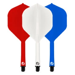 Shot Shot Flight Deck - One Piece Dart Flight And Shaft System Tricolor