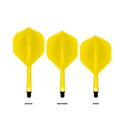 Shot Shot Flight Deck - One Piece Dart Flight And Shaft System Yellow 7 Shot Shot Flight Deck - One Piece Dart Flight And Shaft System Yellow -SNOOKER - POOL Store SF5469 Flight Deck Product 3 Up Sizes Yellow