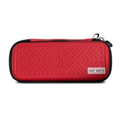 Shot Shot Slim Tactical Dart Case -SNOOKER - POOL Store SM4085 SlimTactical Single Red