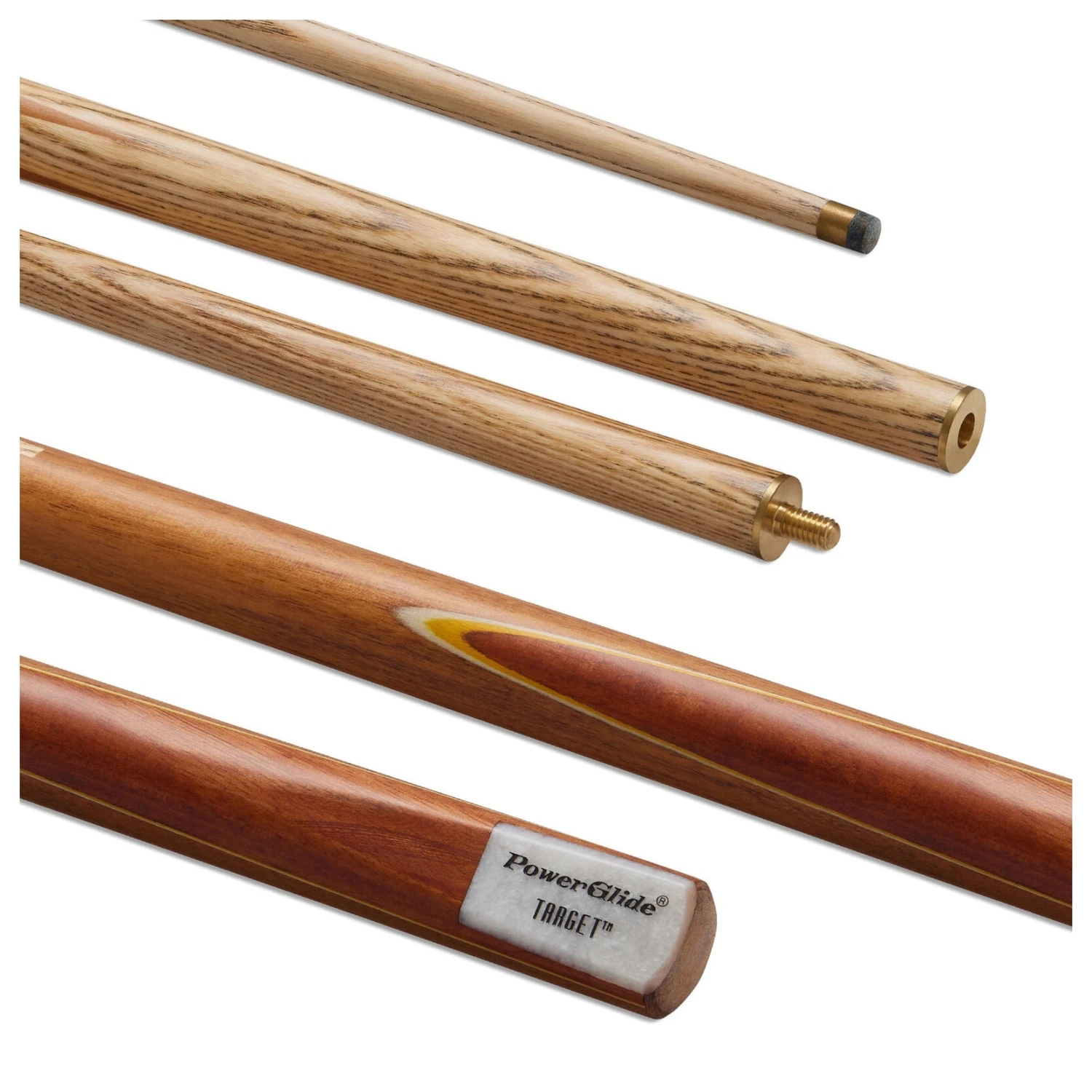 Powerglide PowerGlide Target ¾ Jointed Snooker Cue 9.5mm Tip 1 Powerglide PowerGlide Target ¾ Jointed Snooker Cue 9.5mm Tip