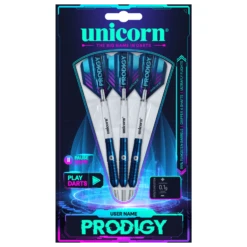 Unicorn Unicorn Prodigy 'User Name' 02 Torpedo 95% Tungsten 23g Darts -SNOOKER - POOL Store UnicornProdigyDartsBox