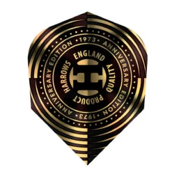 Harrows Harrows V-Wing 25g 90% Tungsten Steeltip 50th Anniversary Darts -SNOOKER - POOL Store V WingFlight