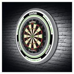 Winmau Winmau Advance White/Green Dartboard Surround 13 Winmau Winmau Advance White/Green Dartboard Surround -SNOOKER - POOL Store WinmauAdvanceWhite GreenDartboardSurround 2