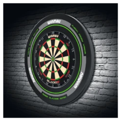 Winmau Winmau Advance Black/Green Dartboard Surround -SNOOKER - POOL Store WinmauAdvancedBlack GreenDartbaordSurround 3