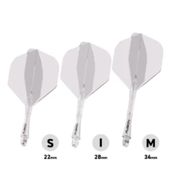 Winmau Winmau Fusion Flight & Shaft Intermediate #2 - Clear -SNOOKER - POOL Store WinmauFusion 2MedClear2 48d1da15 5241 4755 8291 d733c731f901