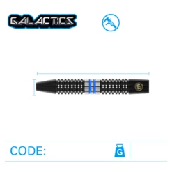 Winmau Winmau Galactics 90% Tungsten Darts 24g -SNOOKER - POOL Store WinmauGalactics3