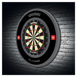 Winmau Winmau Pro-Line 1.0 Black Dartboard Surround -SNOOKER - POOL Store WinmauPro Line1.0BlackDartboardSurround 8