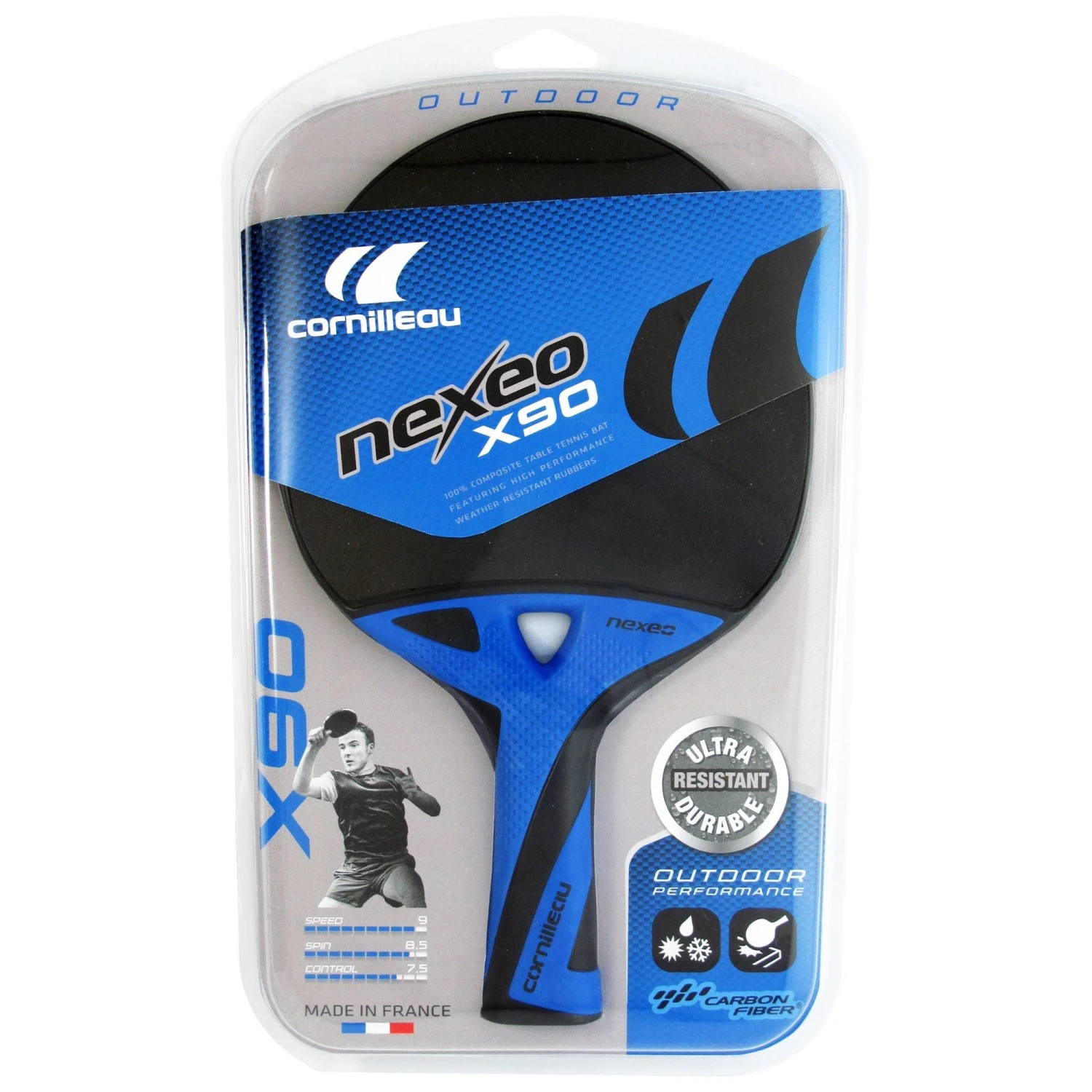 Cornilleau Cornilleau Nexeo X90 Table Tennis Bat 2 Cornilleau Cornilleau Nexeo X90 Table Tennis Bat - Image 2