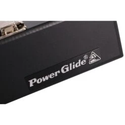 Powerglide PowerGlide Black Attache Centre Jointed Cue Case -SNOOKER - POOL Store hard case chalk logo