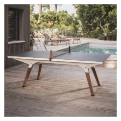 Cornilleau Cornilleau Play-Style ORIGIN Medium Outdoor Table Tennis Table - White -SNOOKER - POOL Store play style origin medium outdoor table white 1