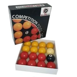 CueCraft Economy 2 Inch Pool Balls Reds And Yellows